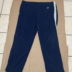 Nike Ankle Zip Joggers Sweatpants XXL Blue